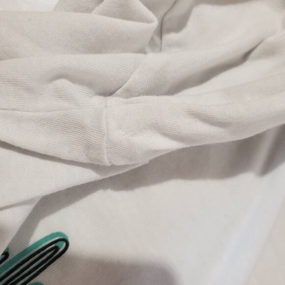 Torrid Social Distance Cactus Classic Fit 3/4 Sleeve White Top Womens Size L Tee - Picture 6 of 10